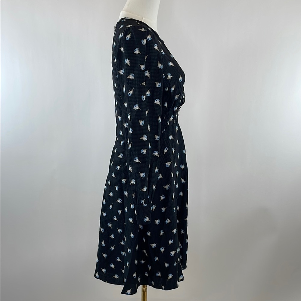 Rebecca Taylor Long Sleeve Brigette Dress, 0 - Picture 11 of 13